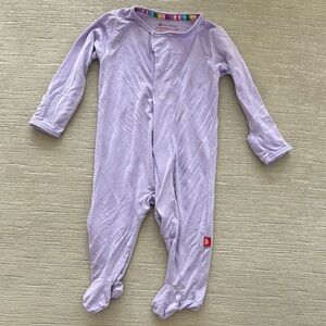Magnetic Me Lilac Footie Pajamas